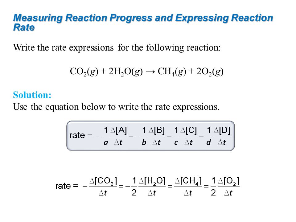 Rate equation